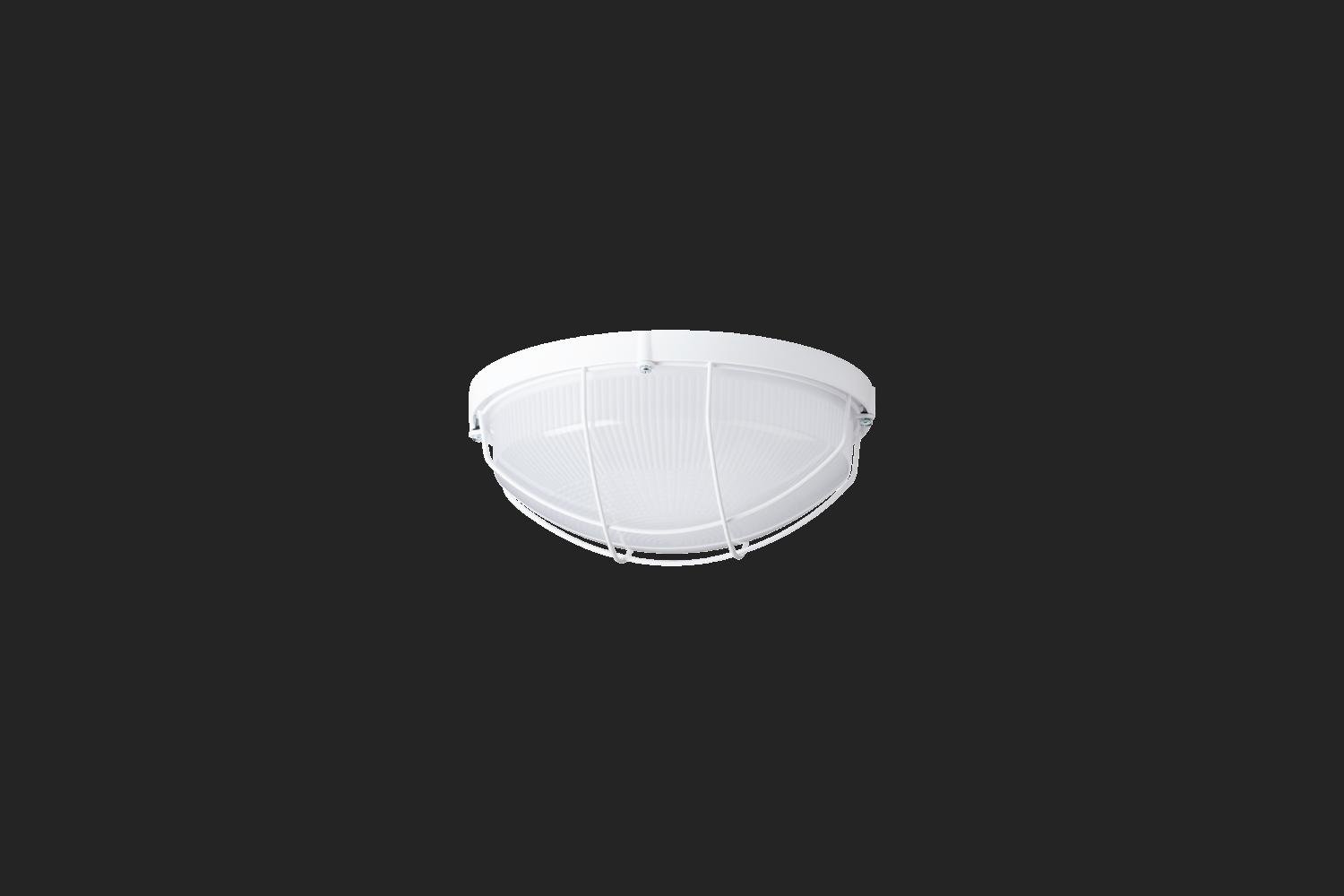 OS ELE57256 ELEKTRA 4 stropní/nástěnné průmyslové plastové svítidlo bílá IP65 3000 K 15W LED nouzové kombinované 3 h (původní kód OS 57256) - OSMONT