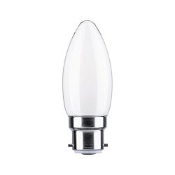 Obrázek pro produkt LED svíčka B22d 230V 4,7W 2700K opál - PAULMANN