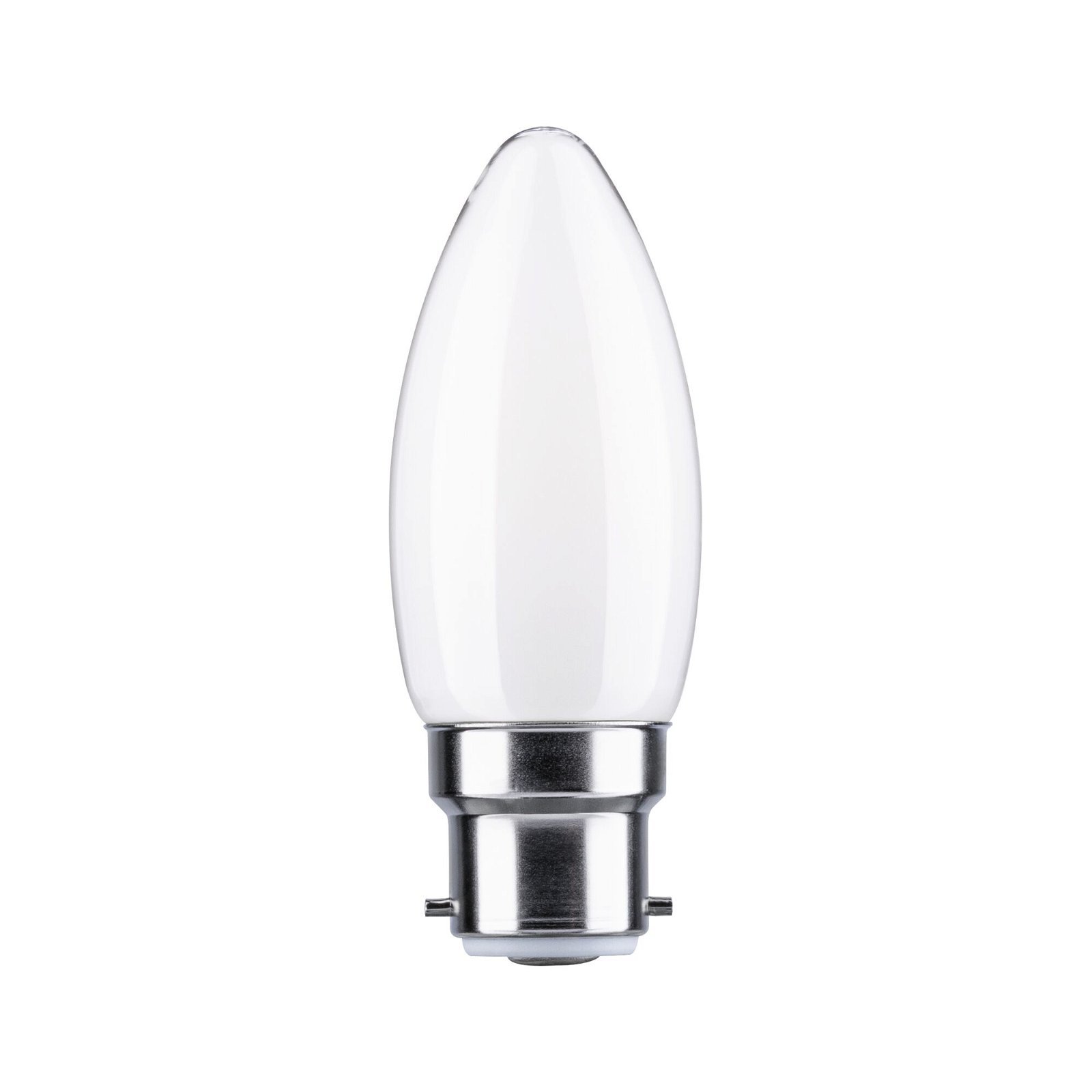 P 28899 LED svíčka B22d 230V 4,7W 2700K stmívatelné opál - PAULMANN