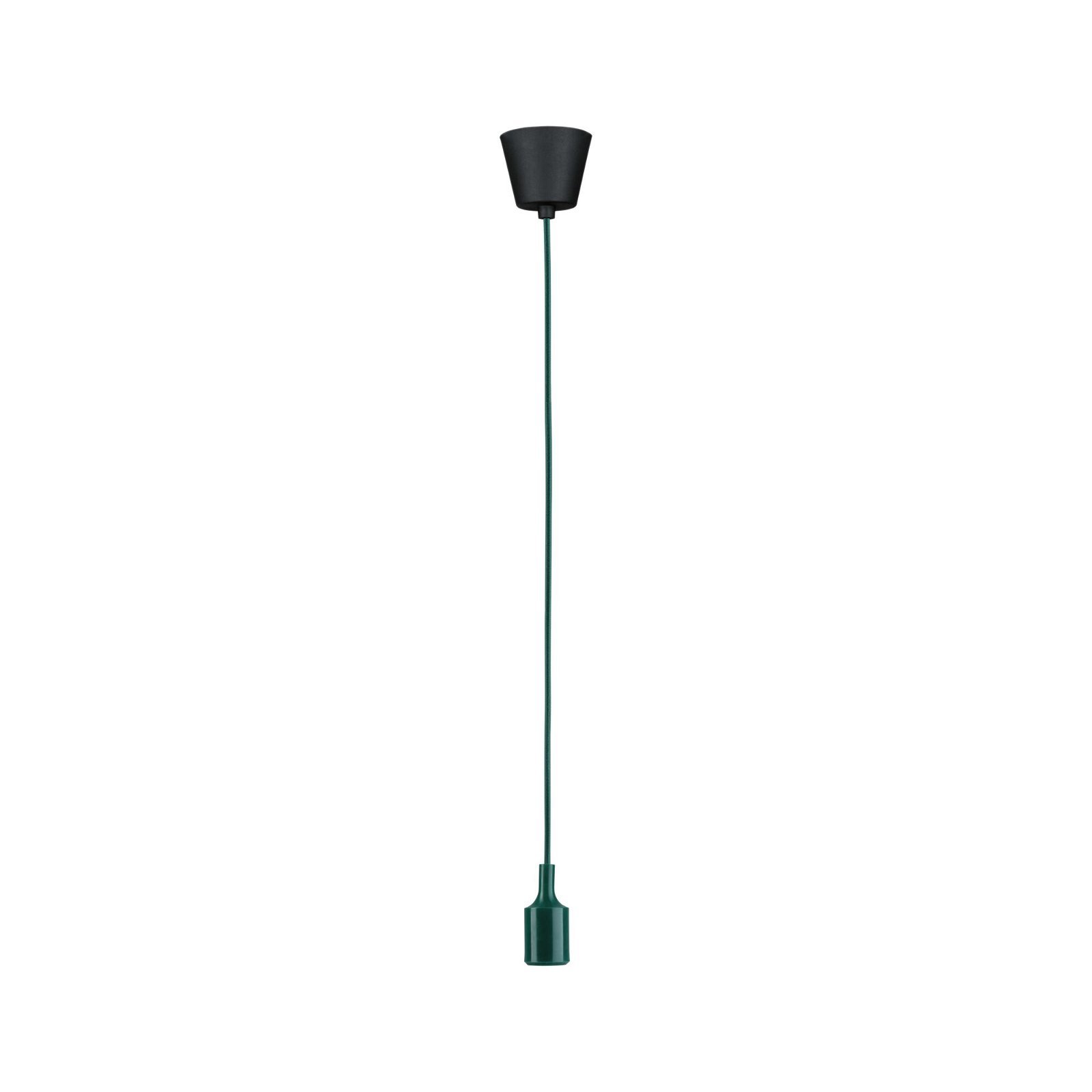 P 78429 Neordic závěsné svítidlo Ketil E27 max. 60W zelená/černá stmívatelné Silikon/umělá hmota - PAULMANN (obrázek 2)