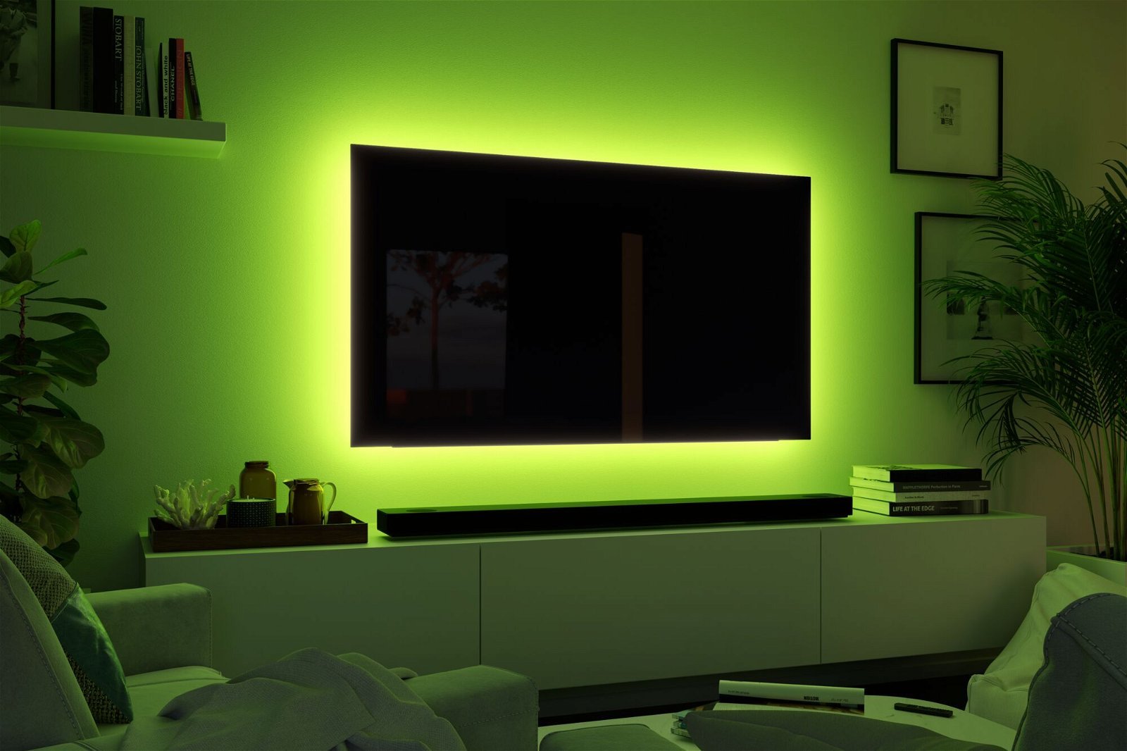 P 78875 MaxLED 250 LED Strip TV Comfort základní sada 55 palců 3,6m 20,5W 277lm/m 30LEDs/m RGBW+ 24VA - PAULMANN (obrázek 7)