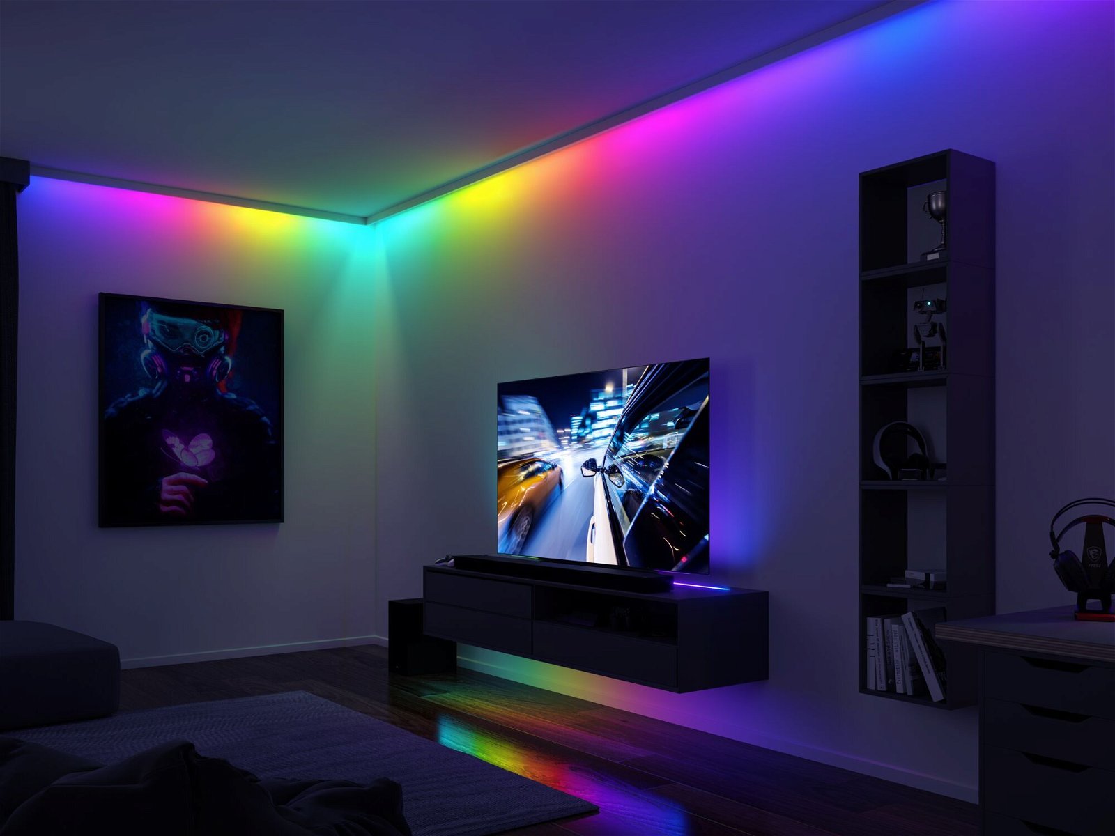 P 78886 EntertainLED LED pásek Dynamic RGB 1,5m 3W 60LEDs/m RGB+ 5VA - PAULMANN (obrázek 4)