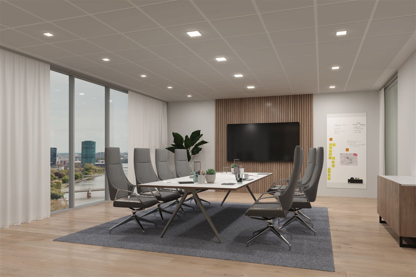 P 79936 VariFit LED vestavné svítidlo Veluna Edge IP44 hranaté 120x120mm 4000K bílá - PAULMANN (obrázek 6)
