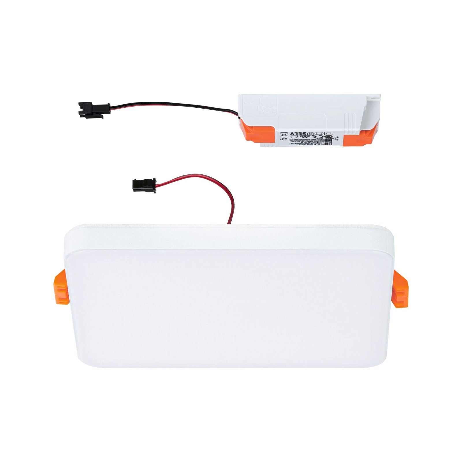P 79936 VariFit LED vestavné svítidlo Veluna Edge IP44 hranaté 120x120mm 4000K bílá - PAULMANN (obrázek 10)
