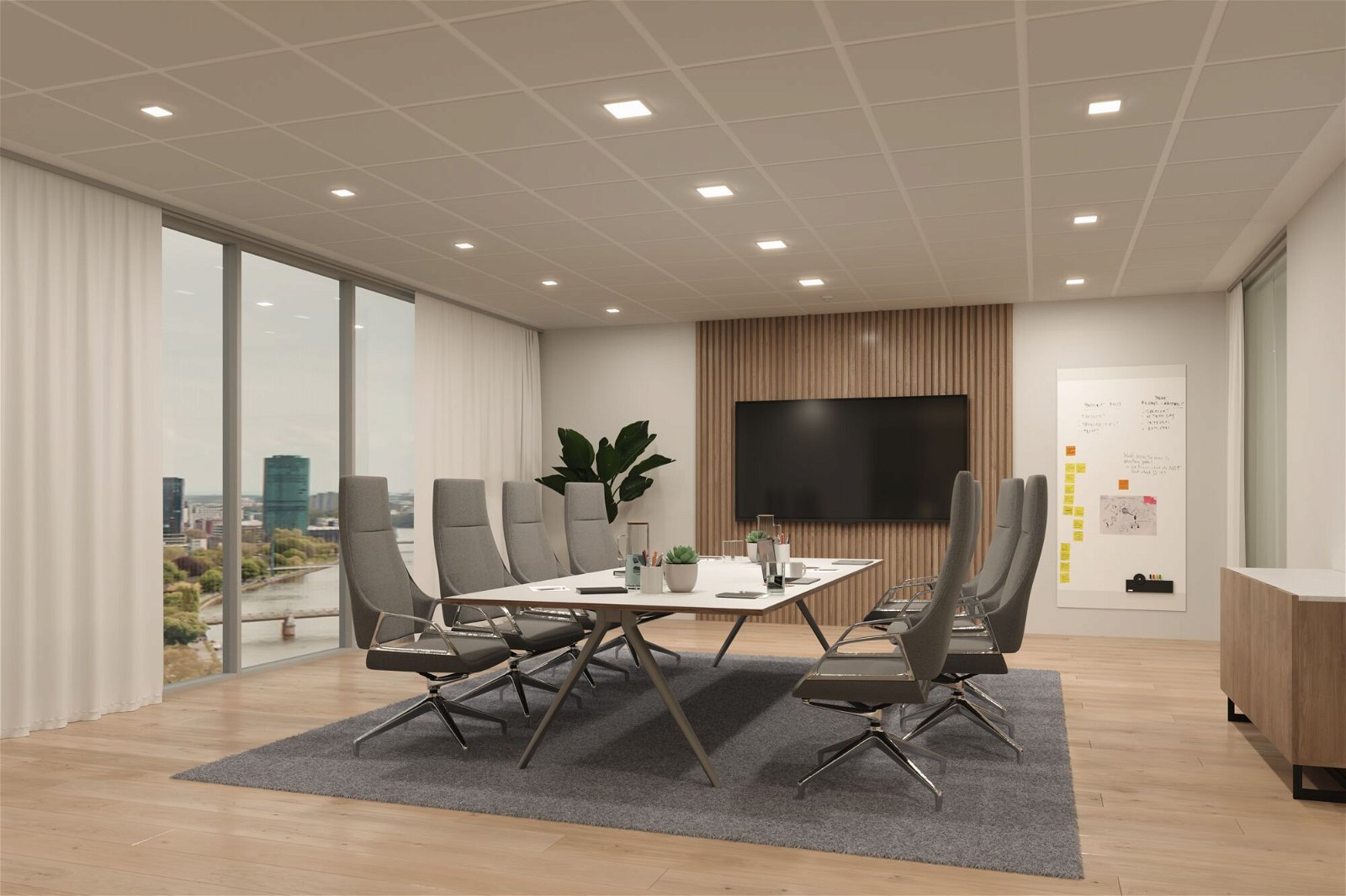 P 79942 VariFit LED vestavné svítidlo Veluna Edge IP44 hranaté 120x120mm 3000K bílá - PAULMANN (obrázek 6)