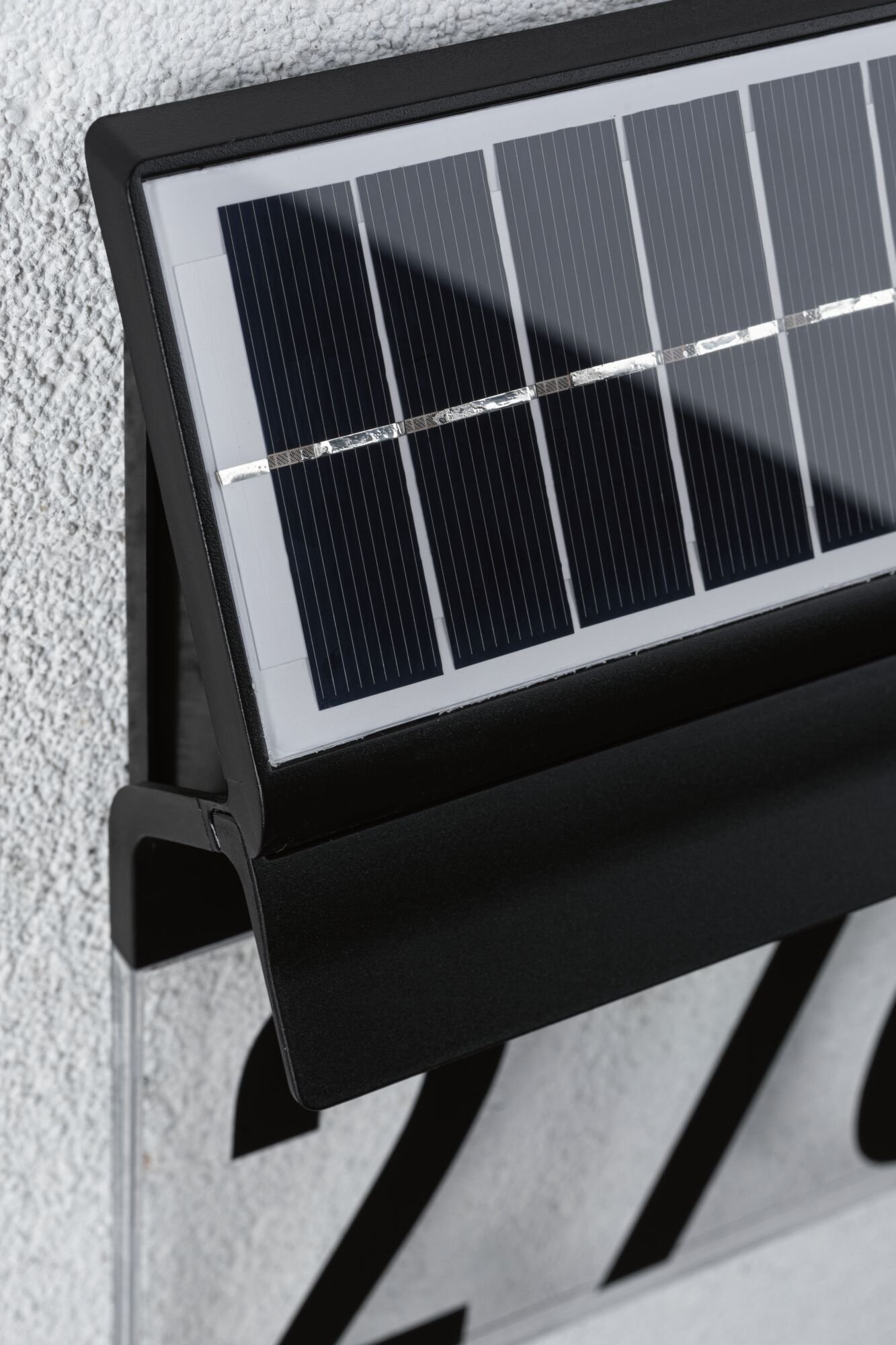 P 94694 Solární LED domovní číslo a svítidlo Neda IP44 3000K černá - PAULMANN (obrázek 5)