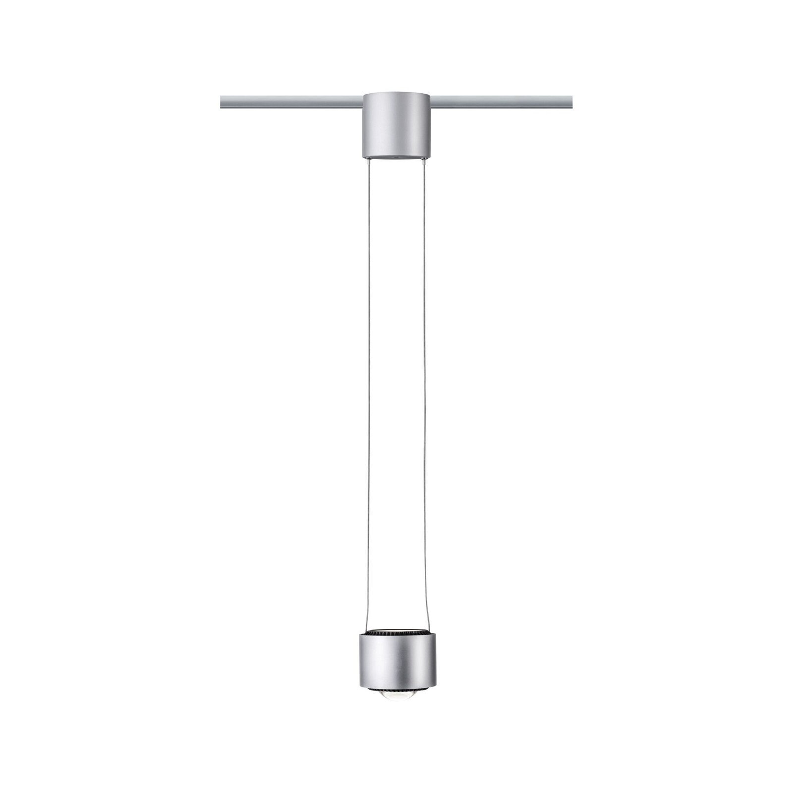 P 96811 URail LED závěs Aldan / 8,5 / 1x4,5W 4000K stmívatelné 230V matný chrom/černá - PAULMANN (obrázek 3)