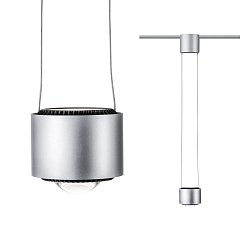 Obrázek pro produkt URail LED závěs Aldan / 8,5 / 1x4,5W 4000K stmívatelné 230V matný chrom/černá - PAULMANN