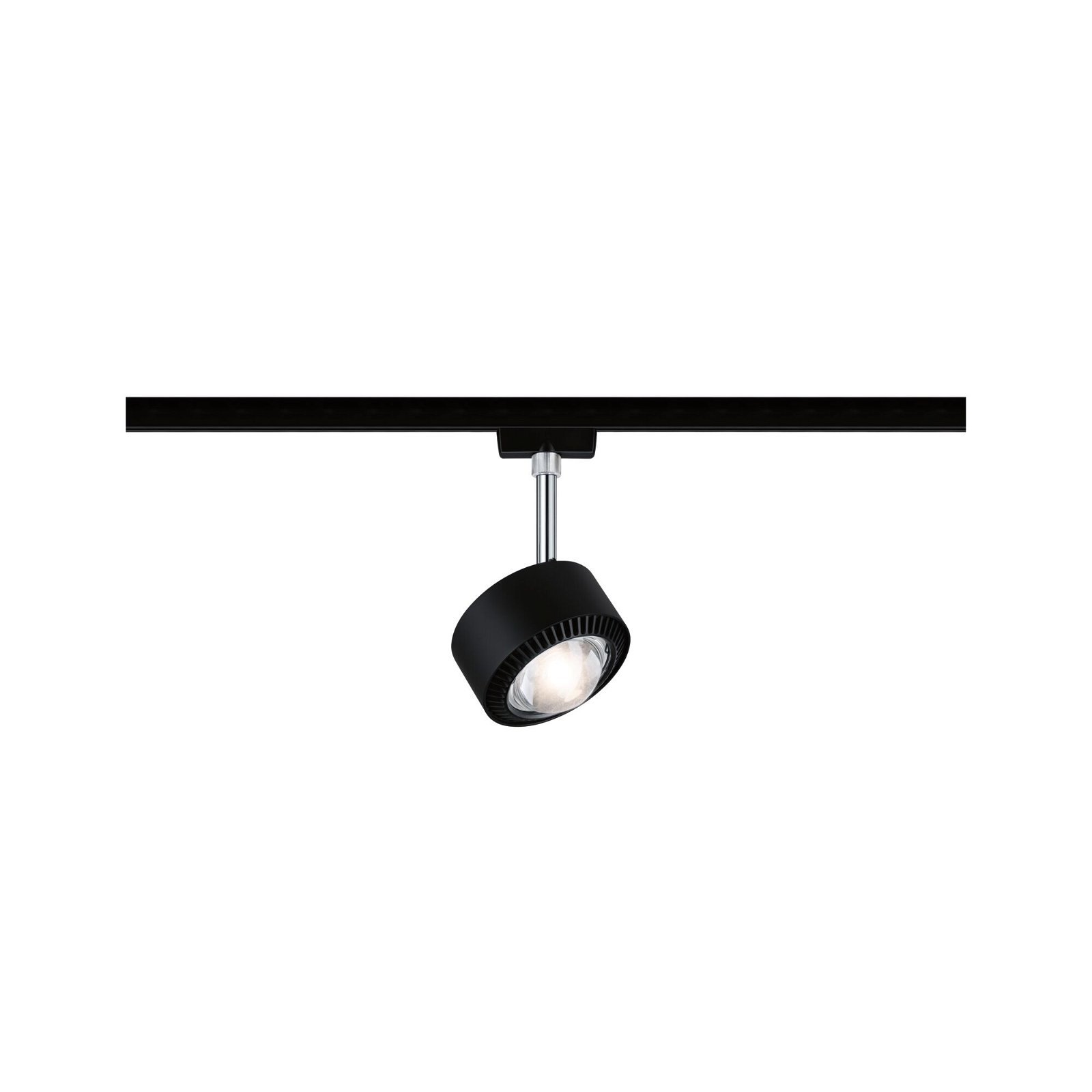 P 96812 URail LED lištový spot Aldan spot 8W 4000K stmívatelné 230V černá mat/černá - PAULMANN