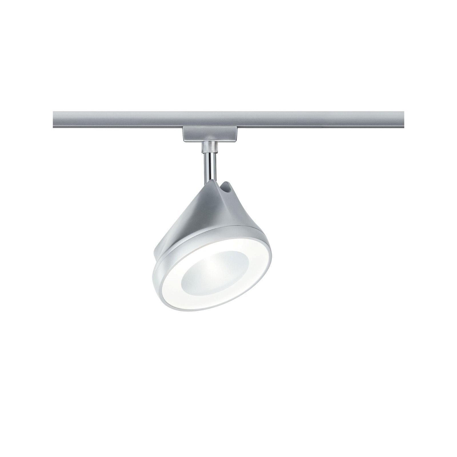 P 96814 URail LED lištový spot Arena spot 15,3W 4000K stmívatelné 230V matný chrom/chrom - PAULMANN