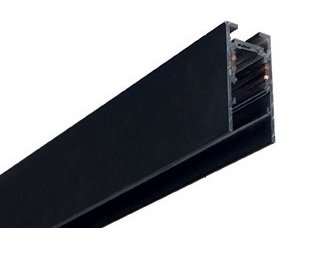 BPM 10225.01.PN.BK-BK Magnetická závěsná lišta Alarik 1m černá - BPM