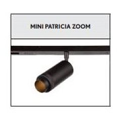 Obrázek pro produkt Svítidlo PATRICIA ZOOM do lišty ALARIK MINI 6W černé - BPM