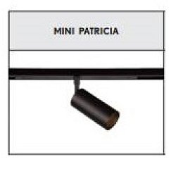 Obrázek pro produkt Svítidlo PATRICIA do lišty ALARIK MINI 3W černé - BPM (starý kód: 450001.01.BK-BK.36.ST.9.30)