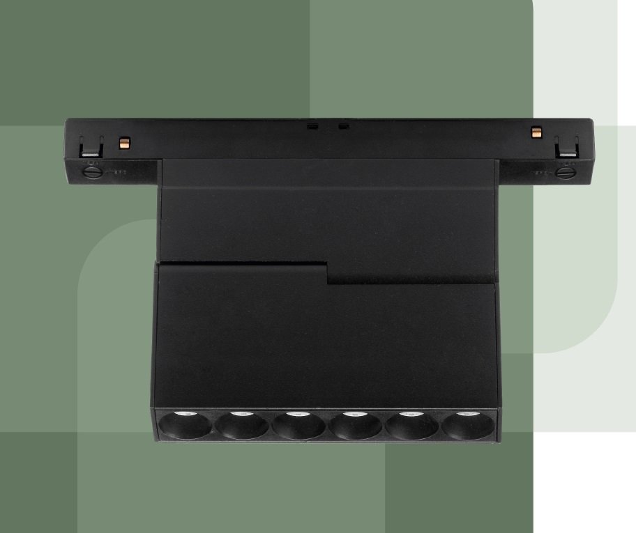 Levně BPM 11547.01.BK-BK.38.ST.9.30.DA Svítidlo Slim Motion Lenses do lišty Alarik Slim 8W 3000K 750lm 38º černé DALI - BPM (starý kód: 11547.BK.D38.3K.DA)