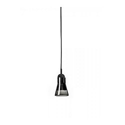 Obrázek pro produkt Závěsné svítidlo SHADOWS PC897 šedá kouřová transparentní / dub evropský černě mořený / černý kabel - BROKIS A