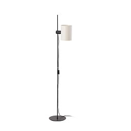 Obrázek pro produkt GUADALUPE černá/béžová stojací lampa - FARO