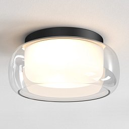 Obrázek pro produkt Stropní svítidlo Aquina 360 matná černá / sklo - ASTRO Lighting