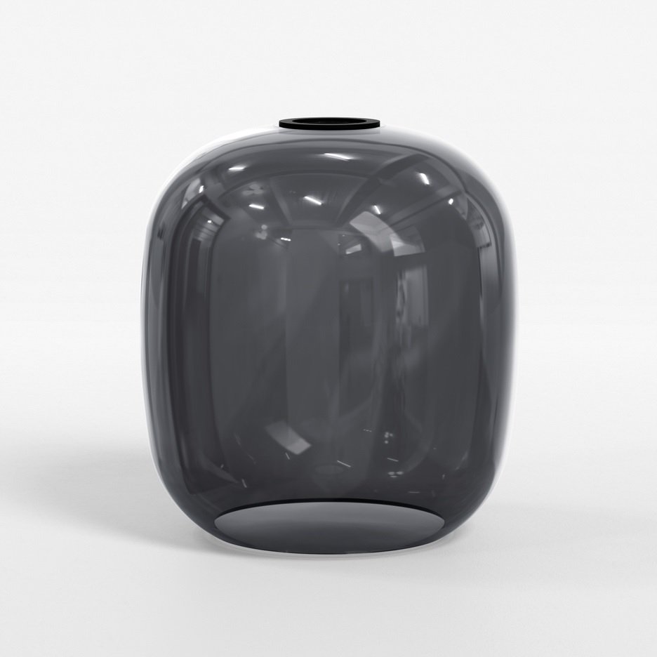Levně AST 5041001 Stínidlo pro závěsné svítidlo Curve Glass Smoke - ASTRO Lighting