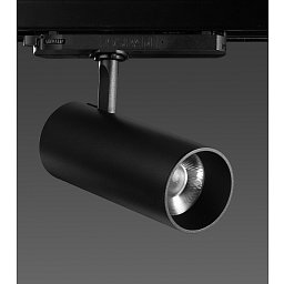Obrázek pro produkt Svítidlo do 3F lišty PATRICIA TK S 24° 2700K 10W černé - BPM (starý kód: 30514.TK.S.BK.D24.27K)