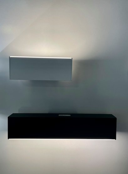 BPM 10187.03.BK.OP.27K Svítidlo liniové nástěnné ALBA LED 5,9W 307mm černé 2700K opal - BPM