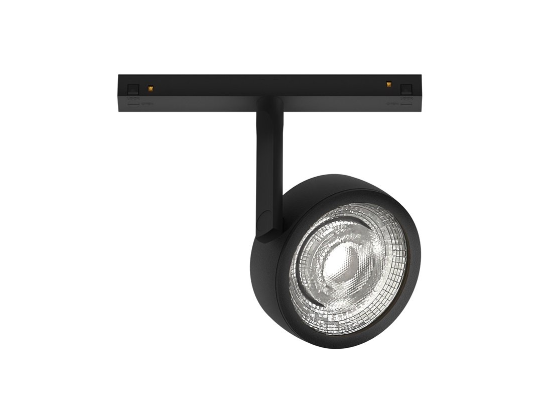 LED2 6252933D Svítidlo MAXO do magnetické lišty 48V černé DALI DIM 20W 3000K - LED2 Lighting