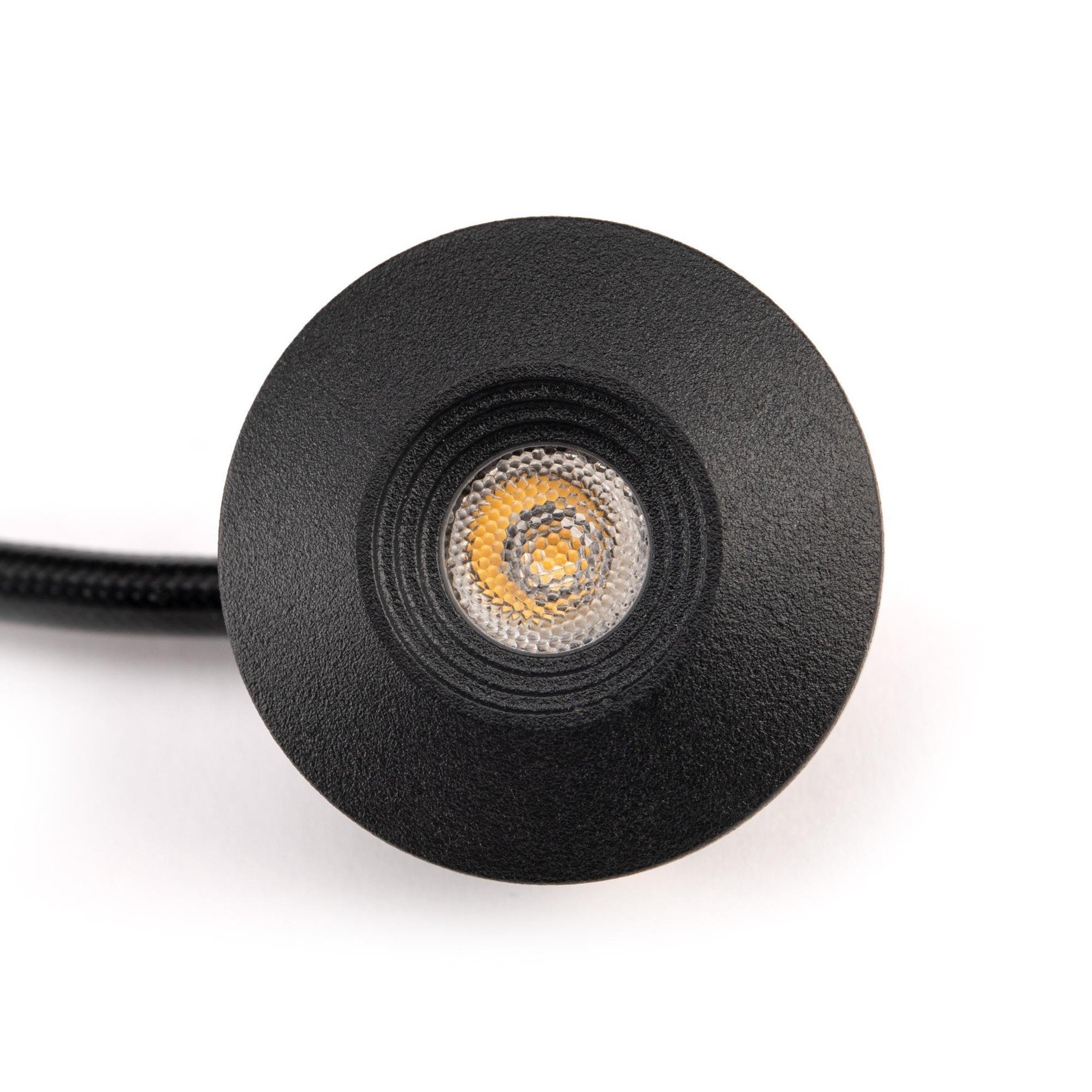 SLC SLC1207IP Vestavné LED svítidlo MiniOne Fixed 2,1 W 3 V 3000 K stmívatelné IP65 32 mm 45° Ra90 černé - TLG