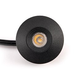 Obrázek pro produkt Vestavné LED svítidlo MiniOne Fixed 2,1 W 3 V 3000 K stmívatelné IP65 32 mm 45° Ra90 černé - TLG