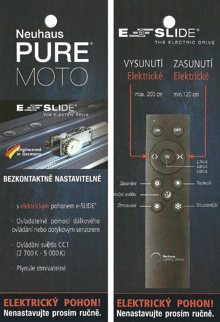 PN 2525-60 Svítidlo závěsné PURE-MOTO LED 3x 13W 2700-5000K nastavitelné zlatá imperial - PAUL NEUHAUS (obrázek 10)