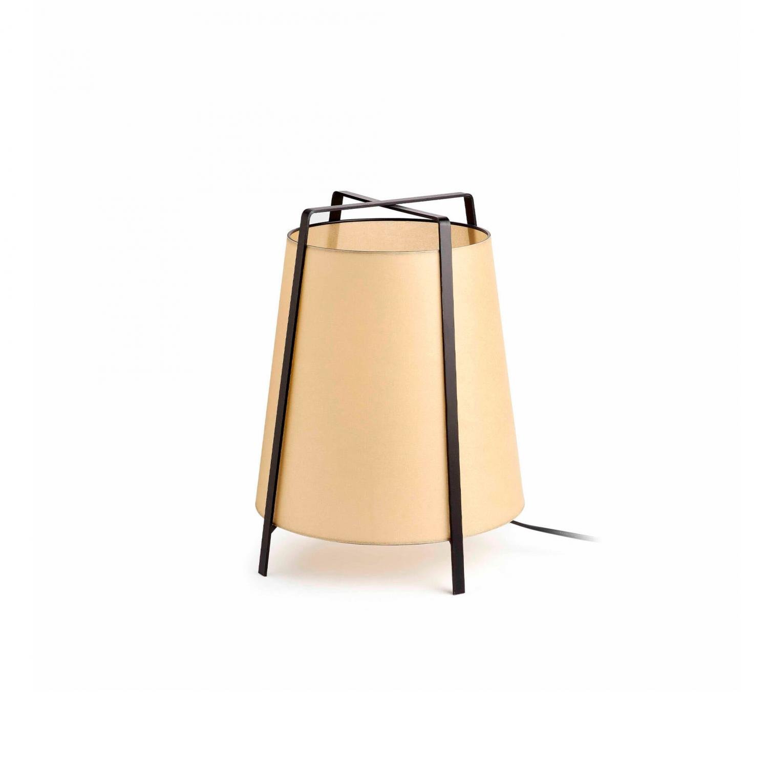 Levně FARO 28370 AKANE 350 béžová stolní lampa - FARO