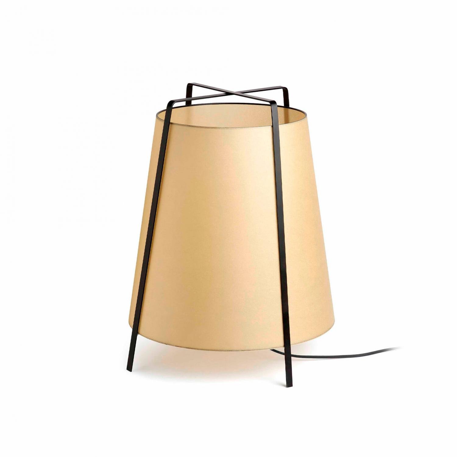 Levně FARO 28371 AKANE 595 béžová stolní lampa - FARO