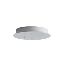 Obrázek pro produkt AKCE - Stropní baldachýn pro 3 svítidla bílý - BOMMA