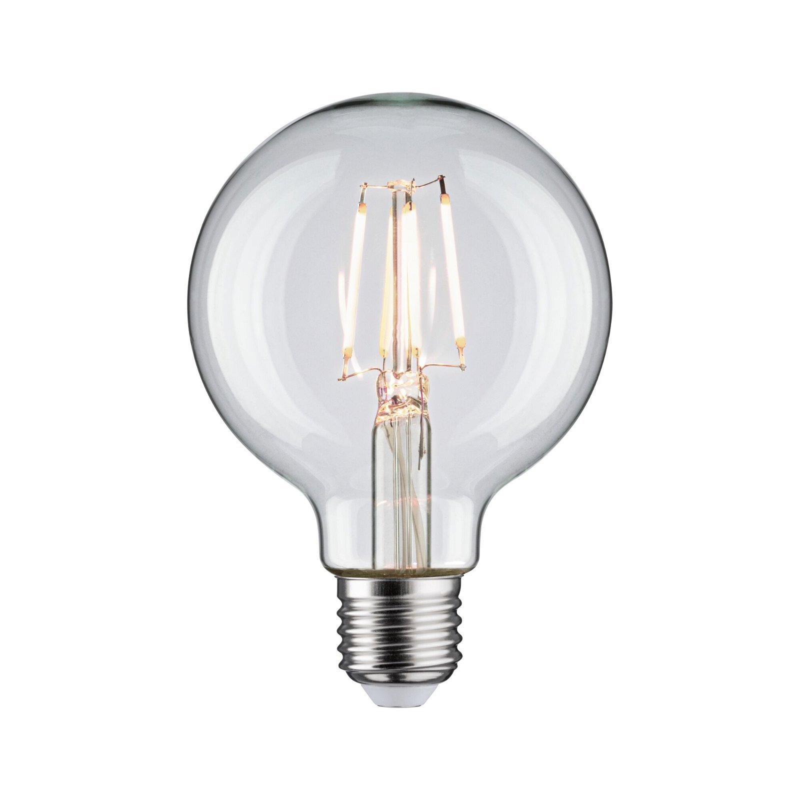 P 28955 Filament 230V LED Globe G80 E27 4,8W 4000K čirá - PAULMANN