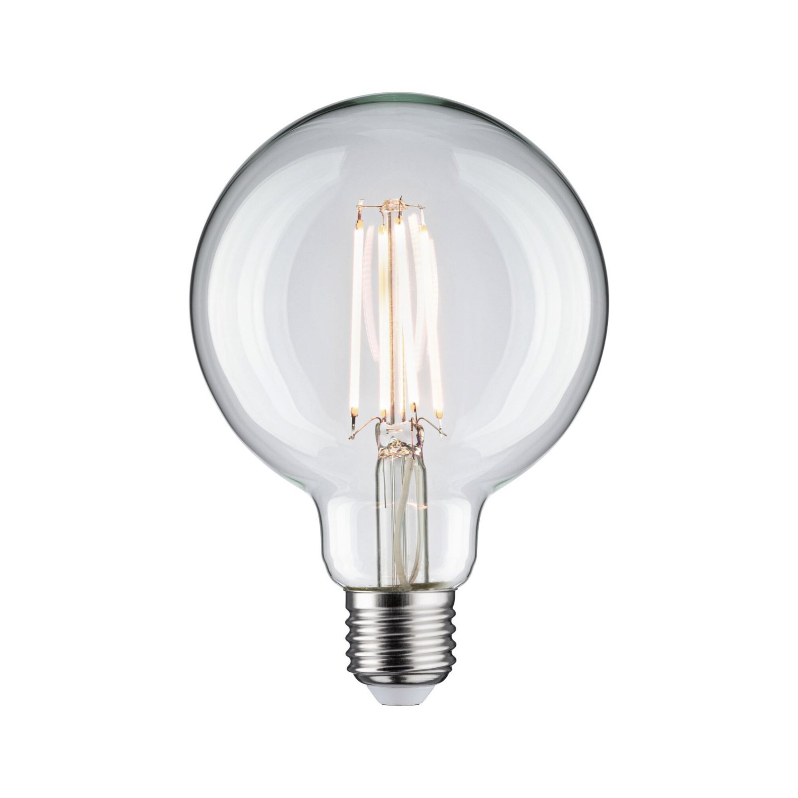 P 28958 Filament 230V LED Globe G95 E27 7,5W 4000K čirá - PAULMANN