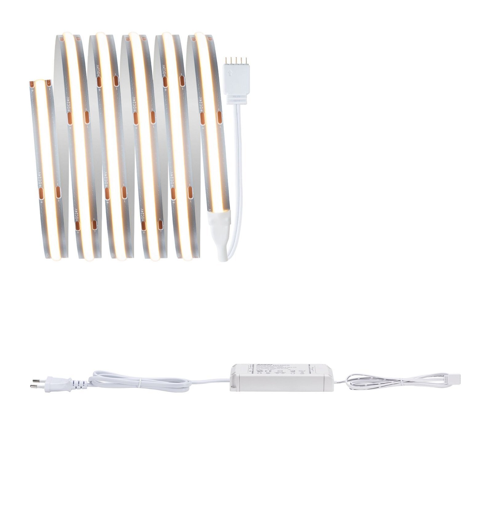 P 71045 MaxLED 500 LED Strip Full-Line COB základní sada 1,5m 10W 480LEDs/m 2700K 25VA - PAULMANN