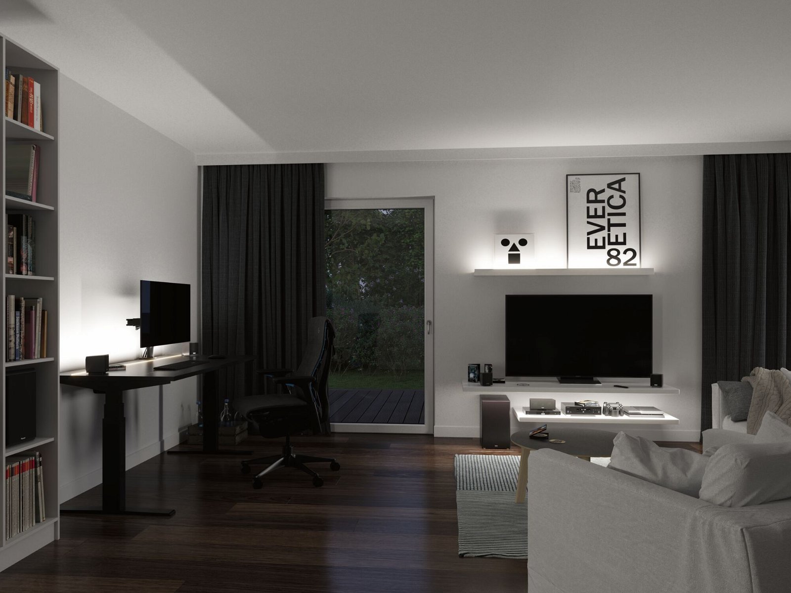 P 78861 SimpLED LED Strip Full-Line COB kompletní sada 1,5m 7W 384LEDs/m 3000K 12VA - PAULMANN (obrázek 4)