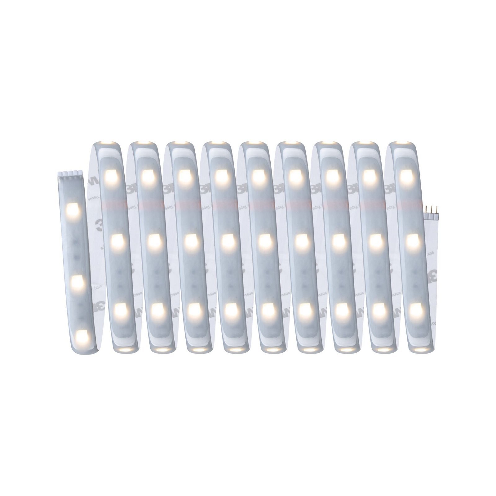 P 78866 MaxLED 250 LED Strip Smart Home Zigbee RGBW s krytím základní sada 3m IP44 15W 30LEDs/m RGBW+ 36VA - PAULMANN (obrázek 9)