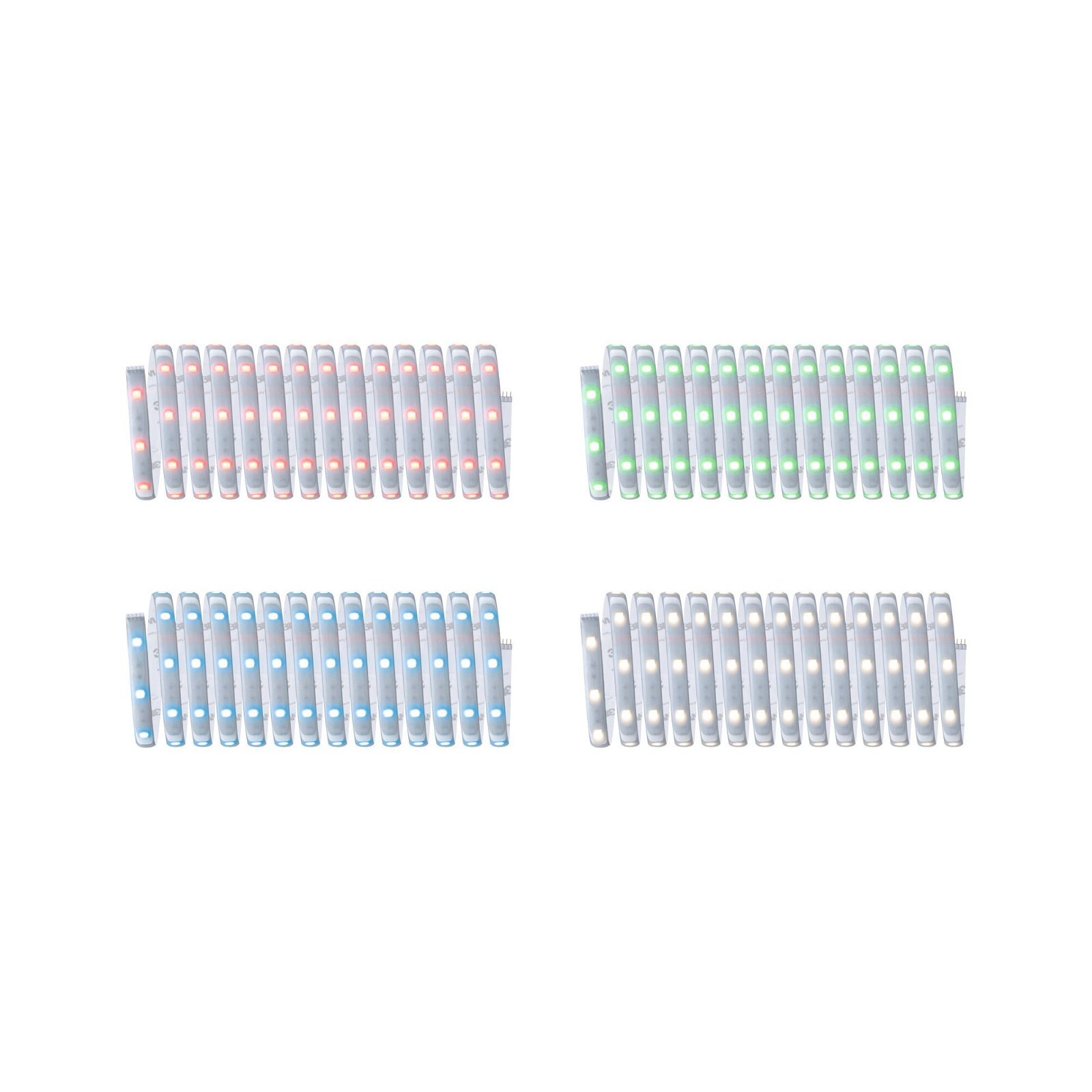 P 78867 MaxLED 250 LED Strip Smart Home Zigbee RGBW s krytím základní sada 5m IP44 22W 30LEDs/m RGBW+ 36VA - PAULMANN (obrázek 10)