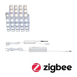Obrázek pro produkt MaxLED 500 LED Strip Smart Home Zigbee měnitelná bílá s krytím základní sada 1,5m IP44 9W 60LEDs/m měnitelná bílá 20VA - PAULMANN