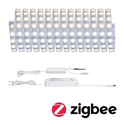 Obrázek pro produkt MaxLED 500 LED Strip Smart Home Zigbee měnitelná bílá s krytím základní sada 5m IP44 26W 60LEDs/m měnitelná bílá 50VA - PAULMANN