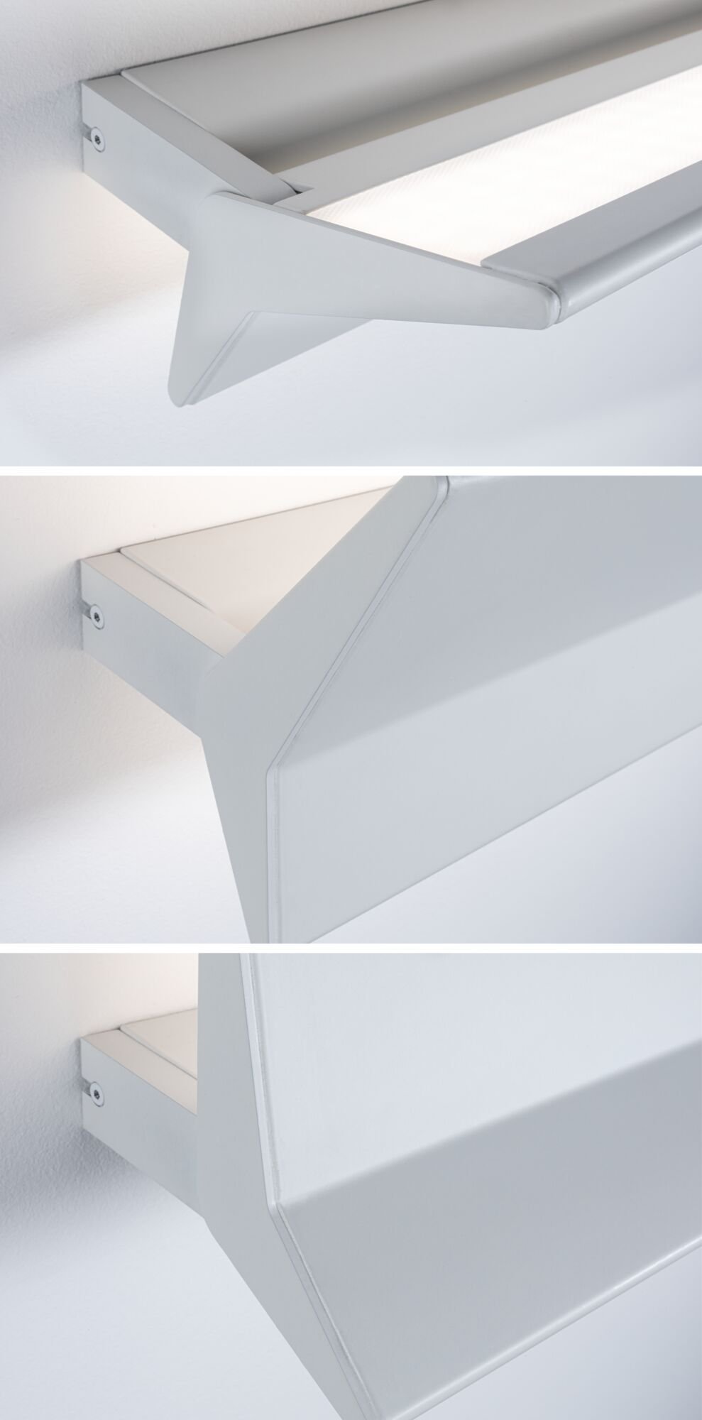 P 79510 LED nástěnné svítidlo 3-krokové-stmívatelné Stine 2700K / 230V 13 / 1x4W stmívatelné bílá mat - PAULMANN (obrázek 8)