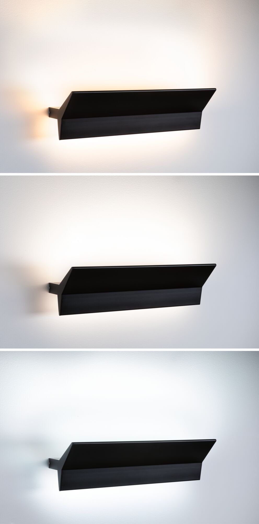 P 79511 LED nástěnné svítidlo Smart Home Zigbee Stine měnitelná bílá / 230V 13W stmívatelné černá mat - PAULMANN (obrázek 6)