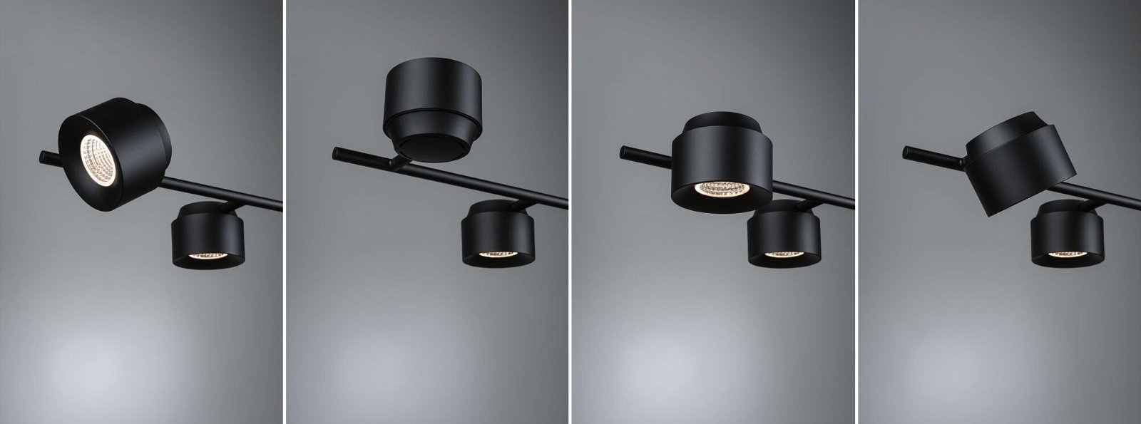 P 79784 LED závěsné svítidlo Smart Home Zigbee Puric Pane 6x6W černá - PAULMANN (obrázek 4)