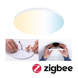 Obrázek pro produkt VariFit LED vestavné svítidlo Smart Home Zigbee Veluna Edge IP44 kruhové 160mm měnitelná bílá bílá stmívatelné - PAULMANN