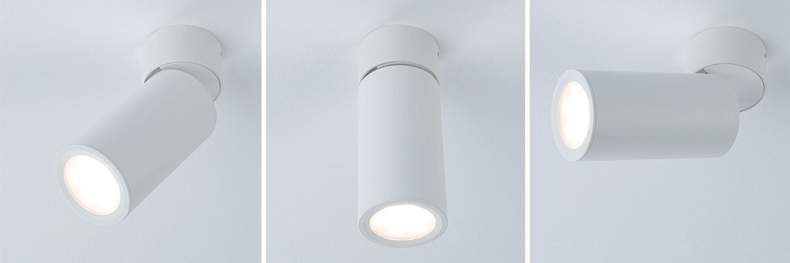P 93087 LED stropní svítidlo 3-krokové-stmívatelné Turnal Coin 2700K 230V 6W stmívatelné bílá mat - PAULMANN (obrázek 4)