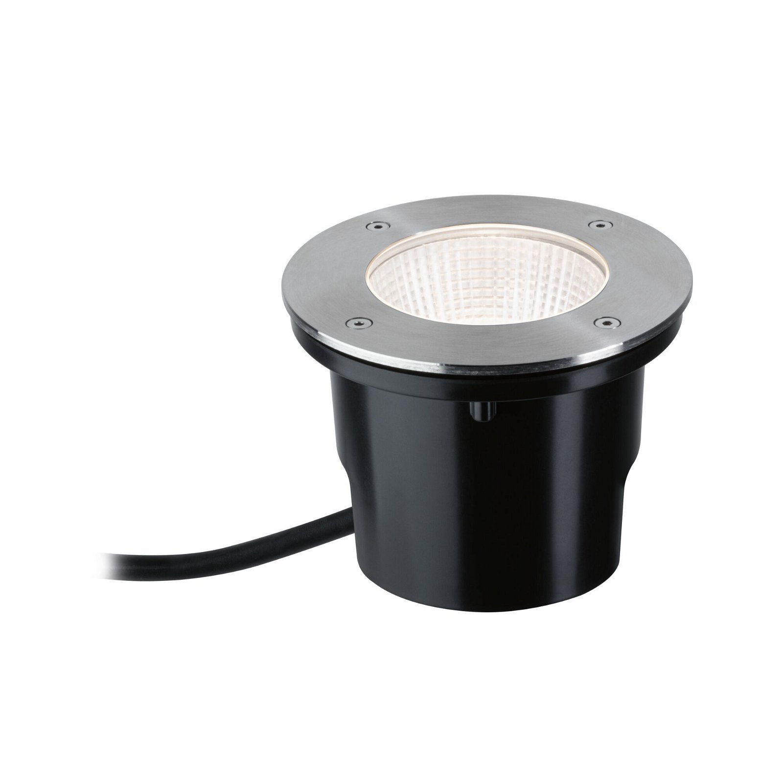 P 94654 LED zemní svítidlo Durea IP67 kruhové 153mm 3000K 8W 230V ocel kov - PAULMANN