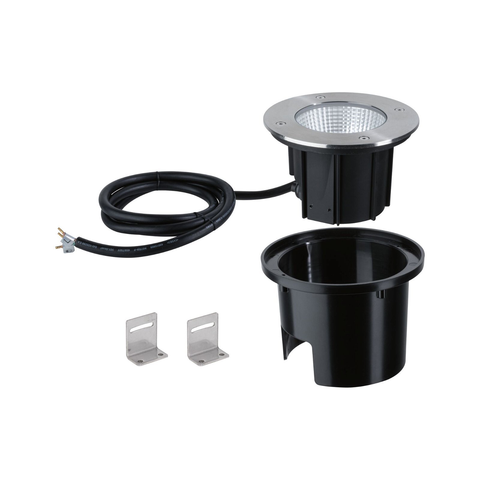 P 94654 LED zemní svítidlo Durea IP67 kruhové 153mm 3000K 8W 230V ocel kov - PAULMANN (obrázek 11)