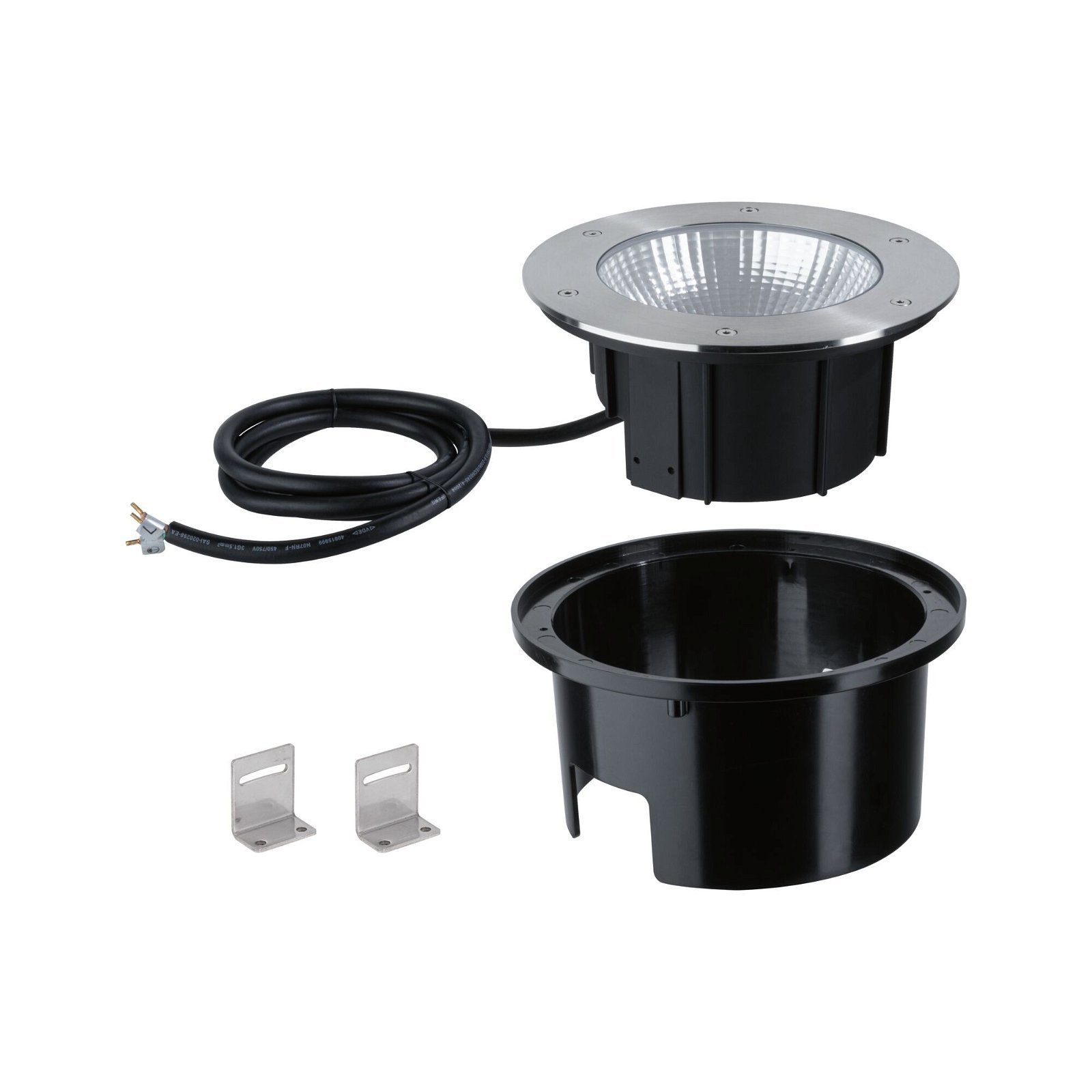 P 94655 LED zemní svítidlo Durea IP67 kruhové 213mm 3000K 12,5W 230V ocel kov - PAULMANN (obrázek 11)