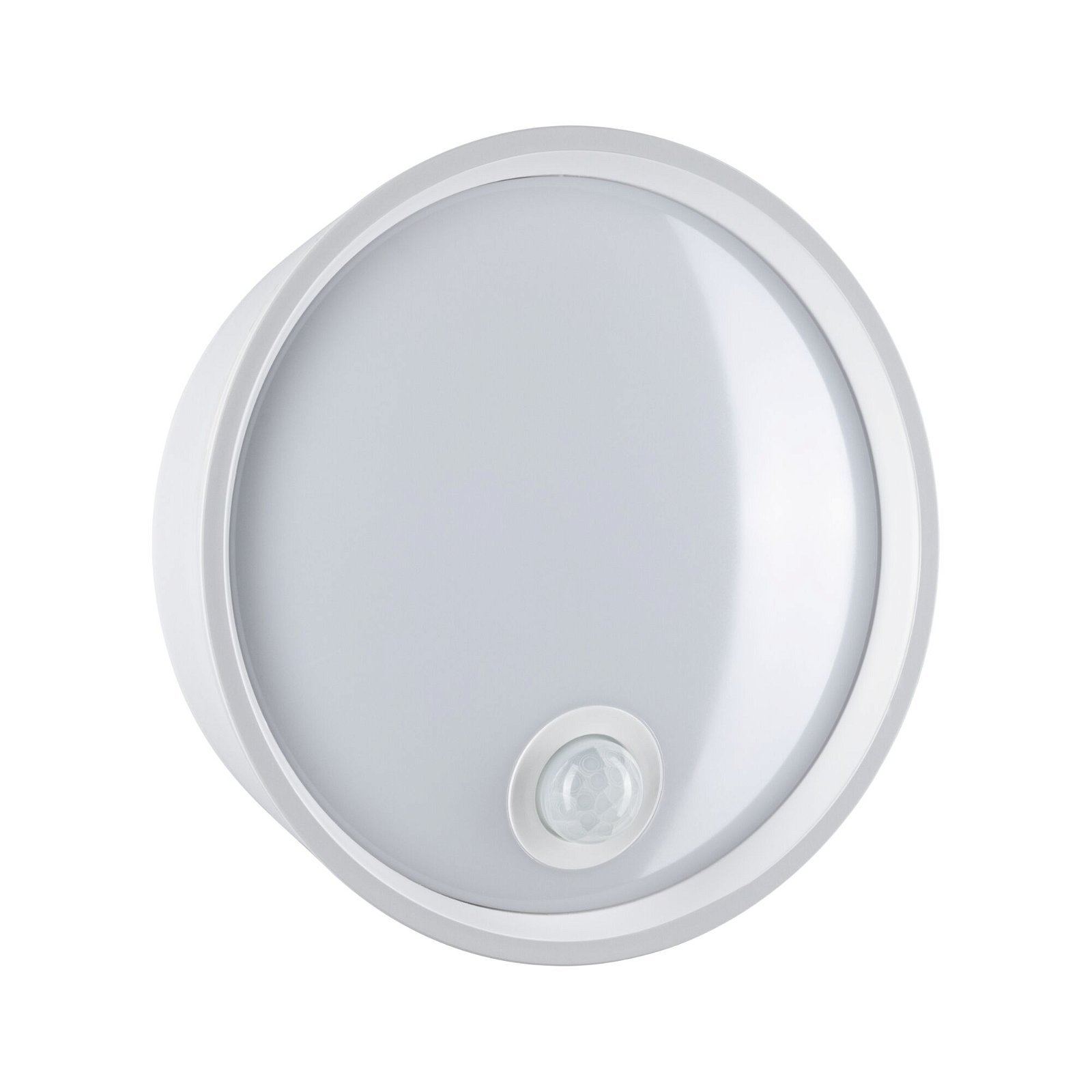 P 94699 LED venkovní nástěnné svítidlo Platomo pohybové čidlo IP44 kruhové 180mm 3000K 14,5W 230V bílá umělá hmota - PAULMANN (obrázek 9)