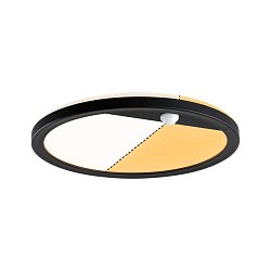 Obrázek pro produkt LED venkovní panel Lamina Backlight pohybové čidlo neláká hmyz IP44 kruhové 280mm CCT 14W 230V černá umělá hmota - PAULMANN