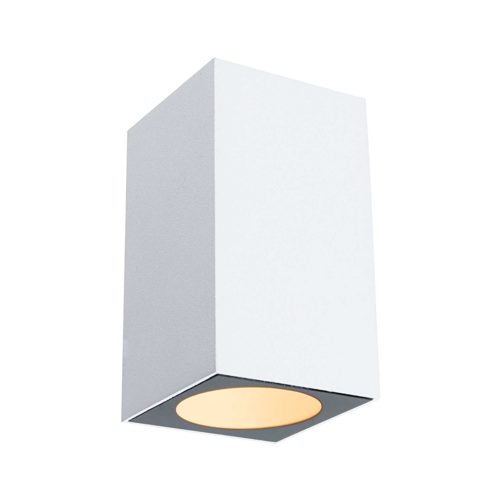 P 94711 LED venkovní nástěnné svítidlo Flame neláká hmyz IP44 hranaté 58x103mm 2200K 4W 230V 75° bílá kov - PAULMANN (obrázek 2)